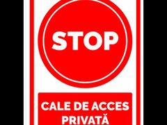 Stop cale de acces privat